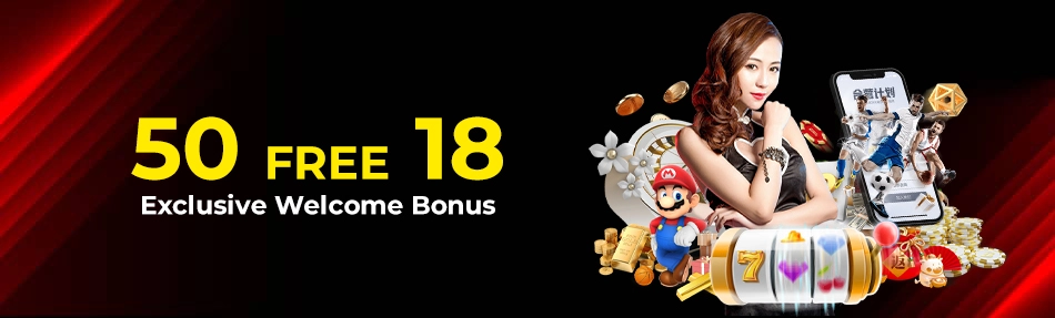 EXCLUSIVE WELCOME BONUS