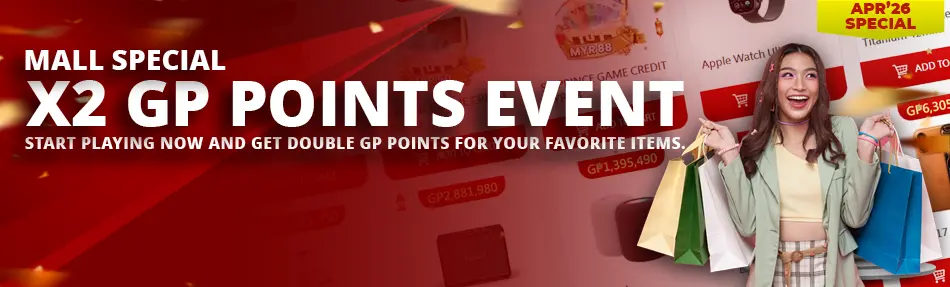 X2 GP POINTS EVENT